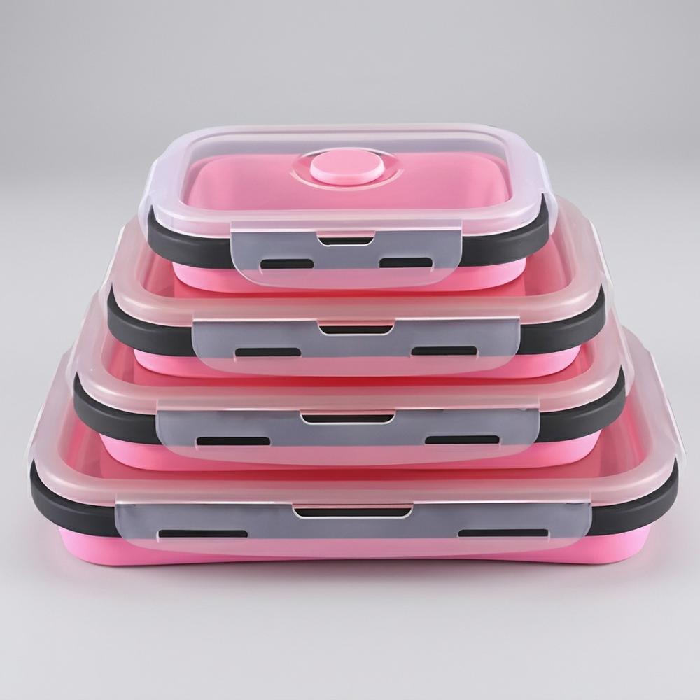 REI-Outlet24 - Talen | Collapsible Leak-Proof Food Container Set Unisex