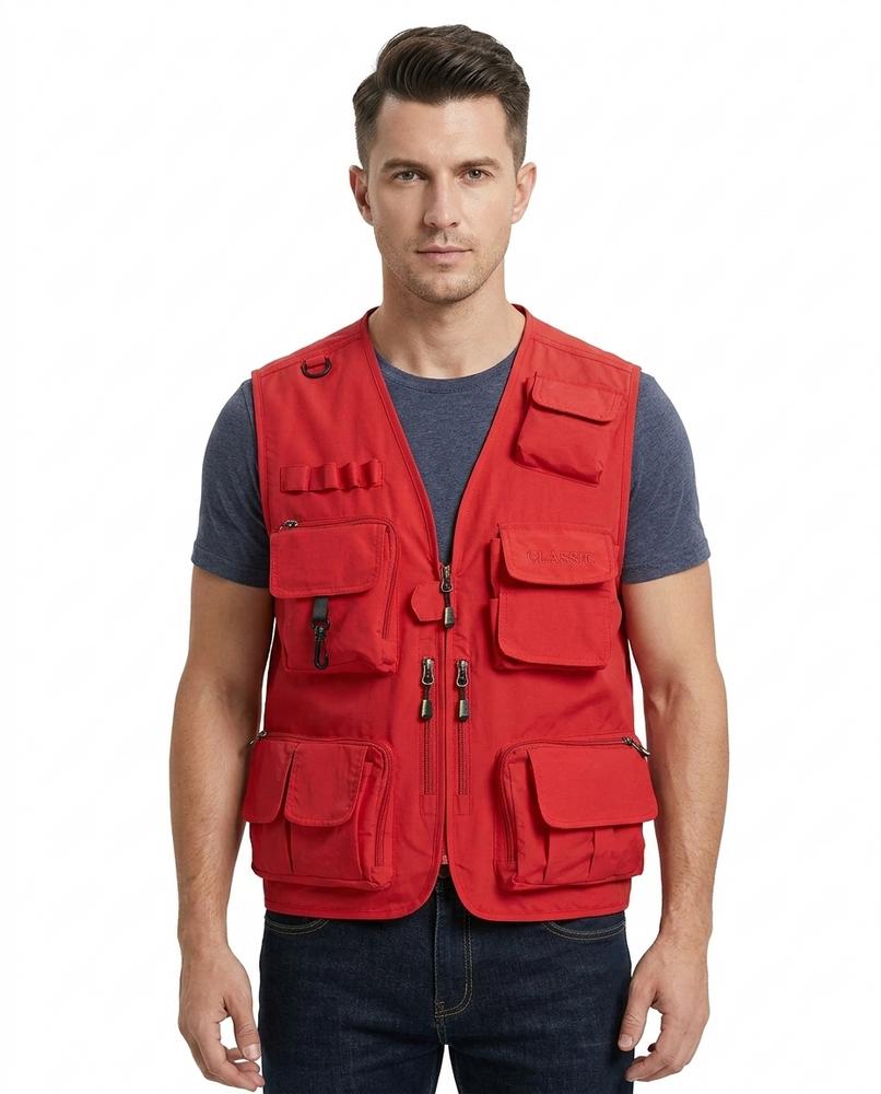 REI-Outlet24 - Cosol | Multi-Pocket Zip-Up Vest Men