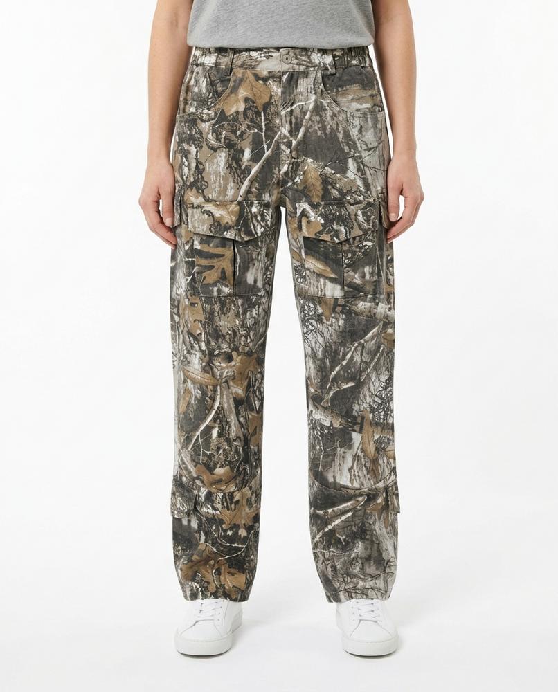 REI-Outlet24 - Kerel | Camouflage-Print Cargo-Style Pants Unisex