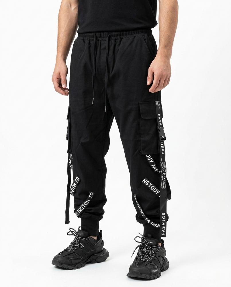 REI-Outlet24 - Nesel | Strap-Detailed Cargo-Style Pants Men