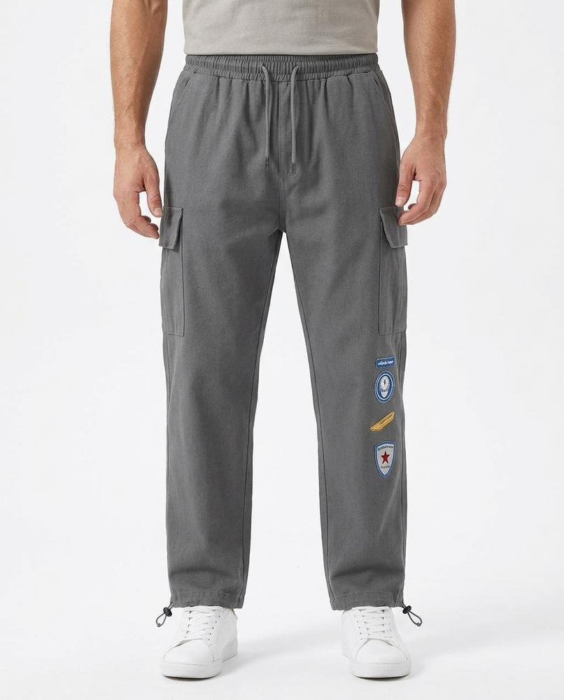 REI-Outlet24 - Maken | Patched Drawstring Pants Men