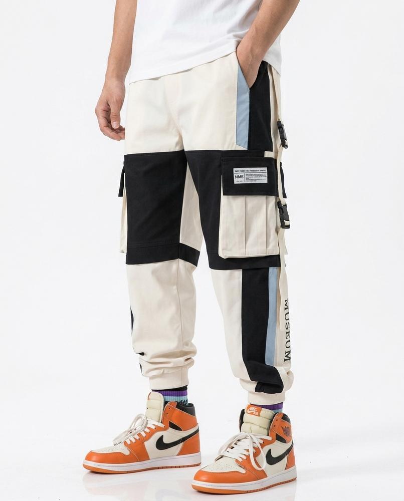 REI-Outlet24 - Misil | Color-Blocked Multi-Pocket Pants Men