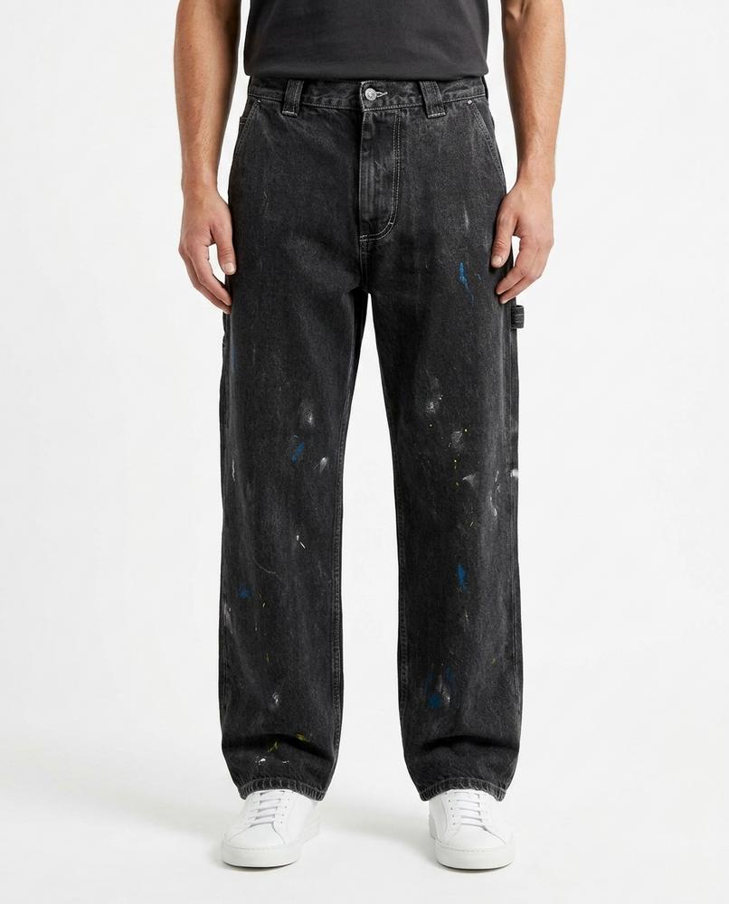 REI-Outlet24 - Savan | Paint-Splatter Wide-Leg Pants Unisex
