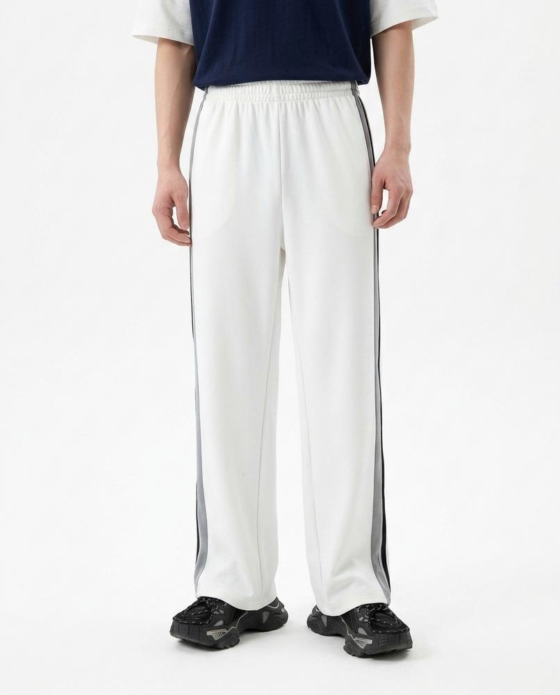 REI-Outlet24 - Karan | Wide-Leg Velvet-Trim Pants Women