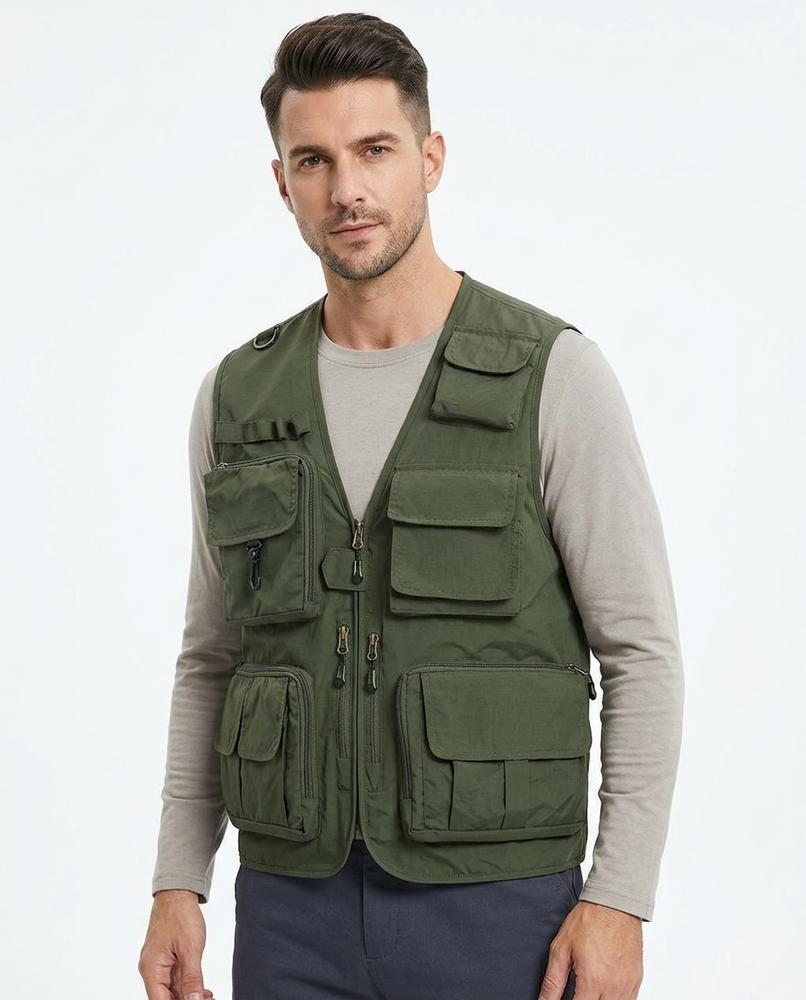 REI-Outlet24 - Cosol | Multi-Pocket Zip-Up Vest Men
