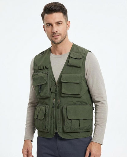 REI-Outlet24 - Cosol | Multi-Pocket Zip-Up Vest Men