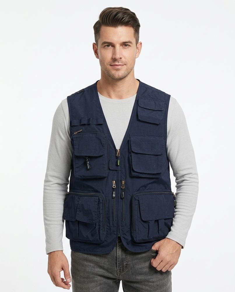 REI-Outlet24 - Cosol | Multi-Pocket Zip-Up Vest Men
