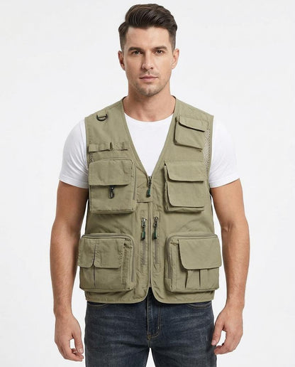 REI-Outlet24 - Cosol | Multi-Pocket Zip-Up Vest Men