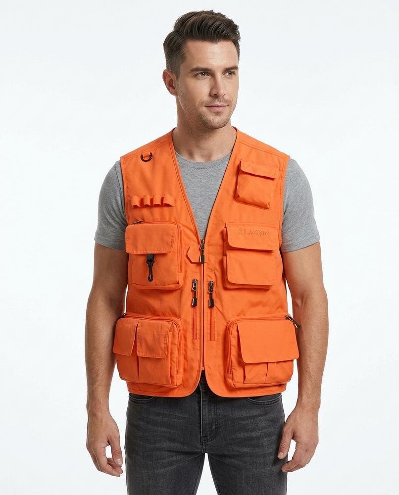 REI-Outlet24 - Cosol | Multi-Pocket Zip-Up Vest Men