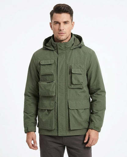 REI-Outlet24 - Noram | Hooded Multi-Pocket Jacket Men
