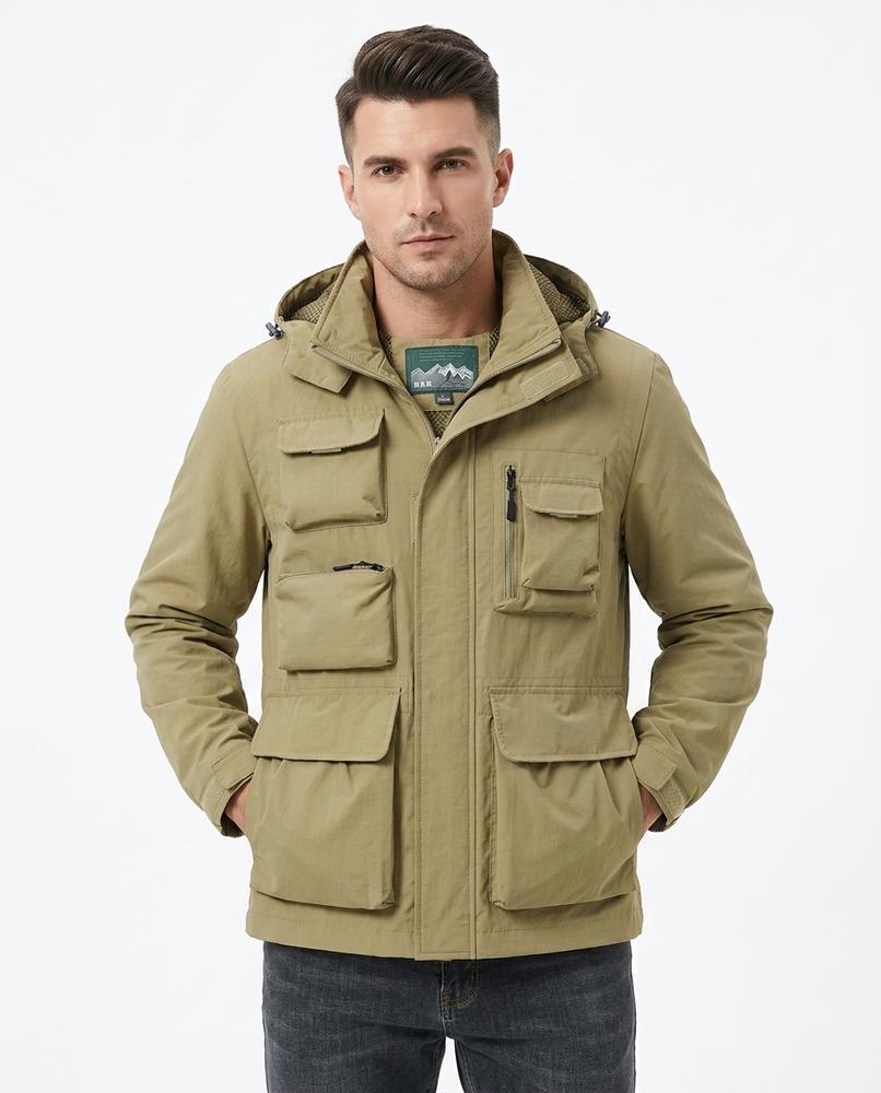 REI-Outlet24 - Noram | Hooded Multi-Pocket Jacket Men