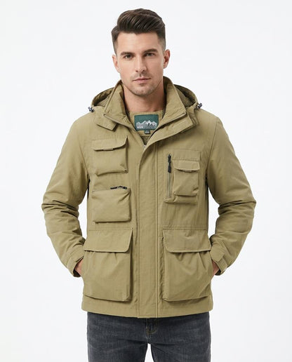 REI-Outlet24 - Noram | Hooded Multi-Pocket Jacket Men