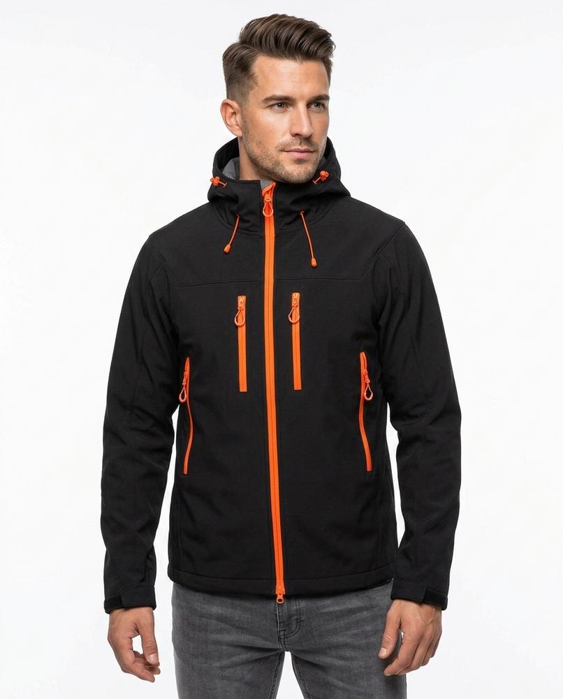 REI-Outlet24 - Marev | Hooded Contrast-Zip Jacket Men
