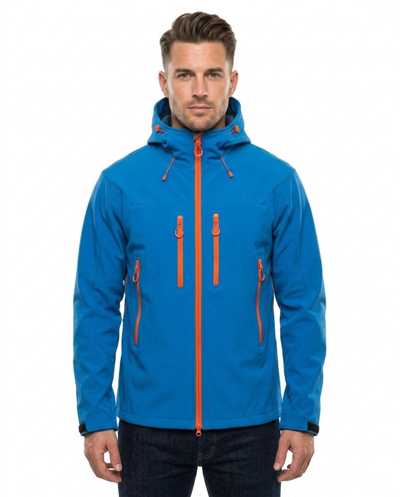 REI-Outlet24 - Marev | Hooded Contrast-Zip Jacket Men
