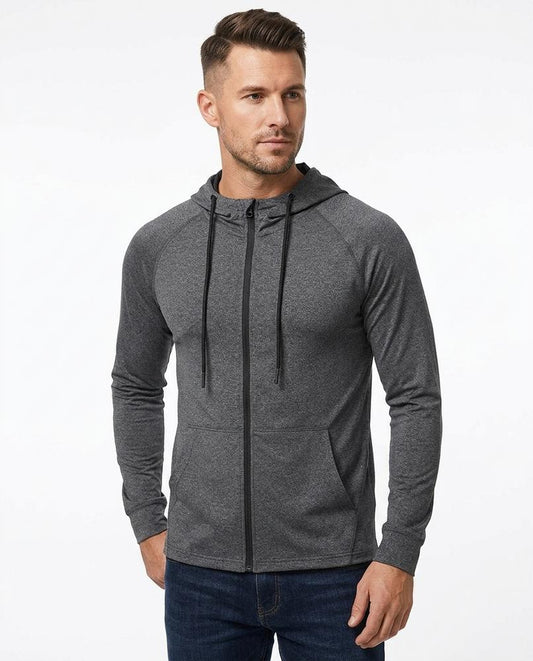 REI-Outlet24 - Vator | Zip-Up Heathered Hoodie Men