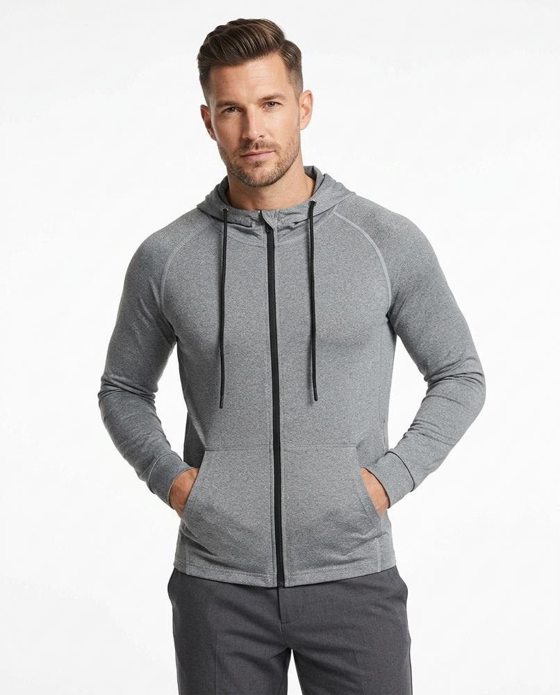 REI-Outlet24 - Vator | Zip-Up Heathered Hoodie Men