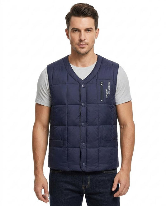 REI-Outlet24 - Kanav | Quilted Snap-Button Vest Men