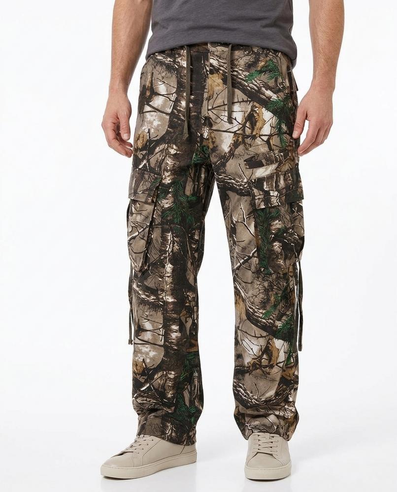REI-Outlet24 - Selin | Camouflage-Print Straight-Leg Pants Men