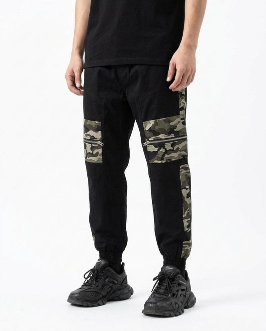 REI-Outlet24 - Lemir | Color-Block Tapered-Fit Pants Men