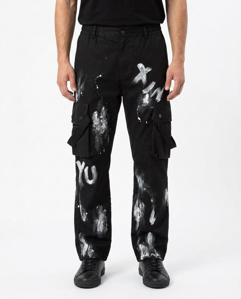 REI-Outlet24 - Kavin | Cargo Paint-Splatter Pants Unisex