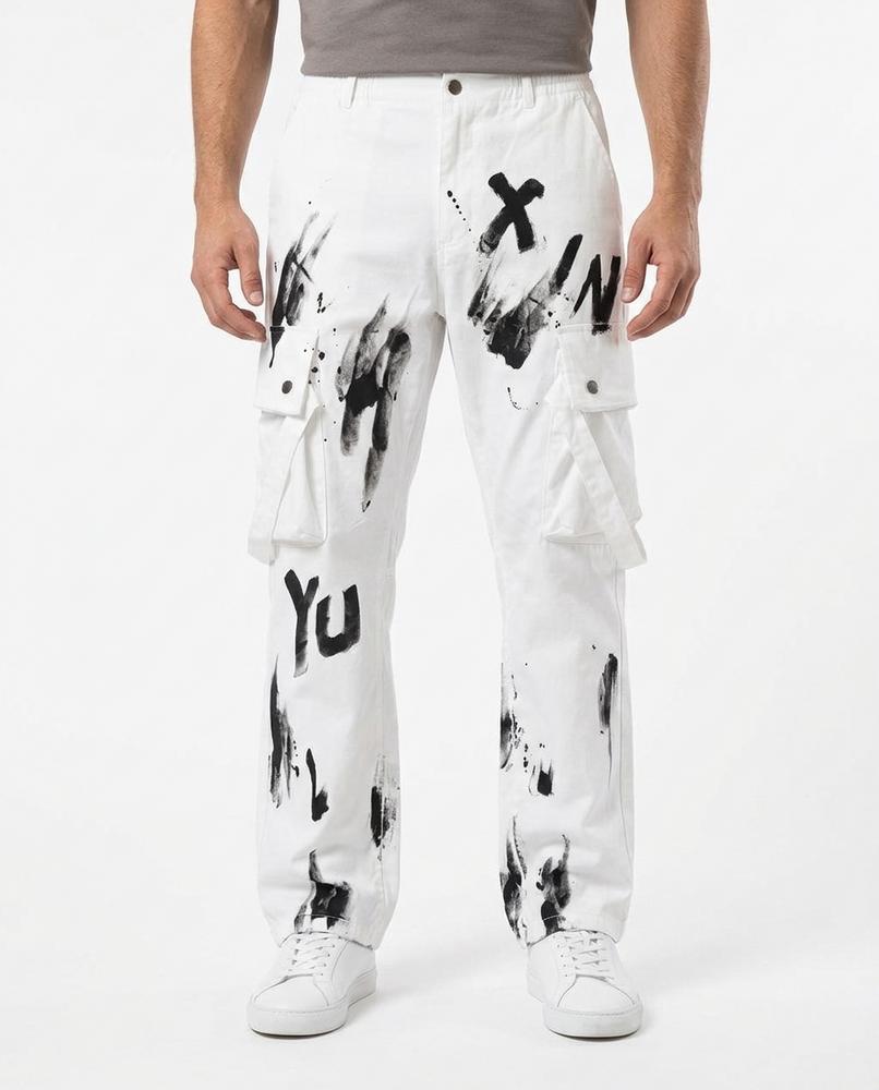 REI-Outlet24 - Kavin | Cargo Paint-Splatter Pants Unisex