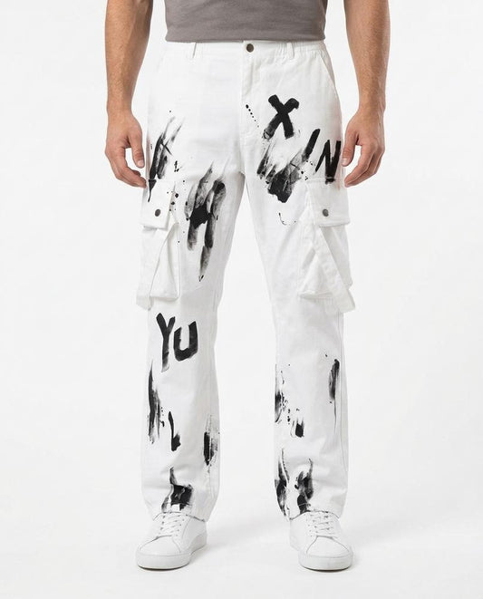 REI-Outlet24 - Kavin | Cargo Paint-Splatter Pants Unisex