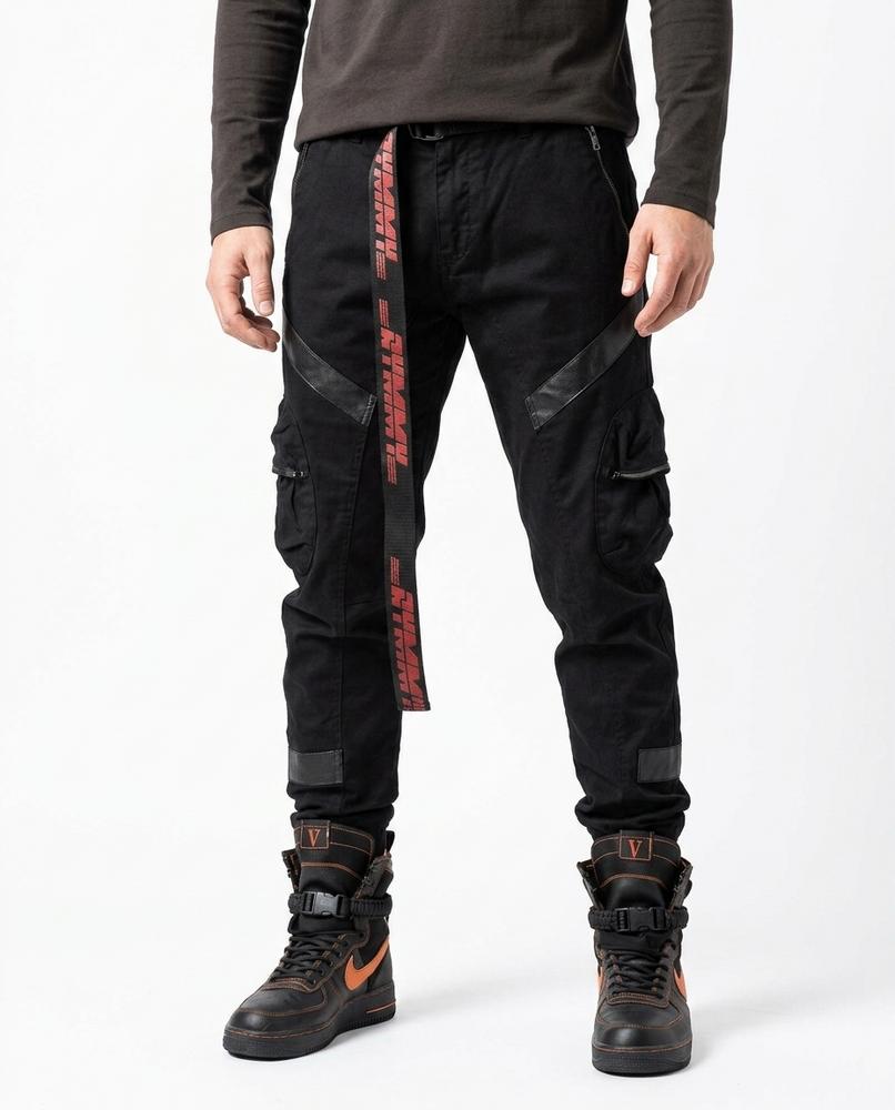 REI-Outlet24 - Lyrev | Multi-Pocket Appliquéd Pants Unisex