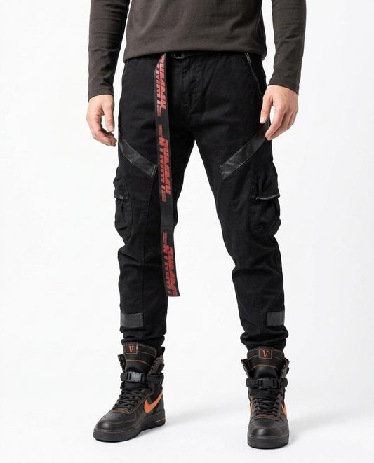 REI-Outlet24 - Lyrev | Multi-Pocket Appliquéd Pants Unisex