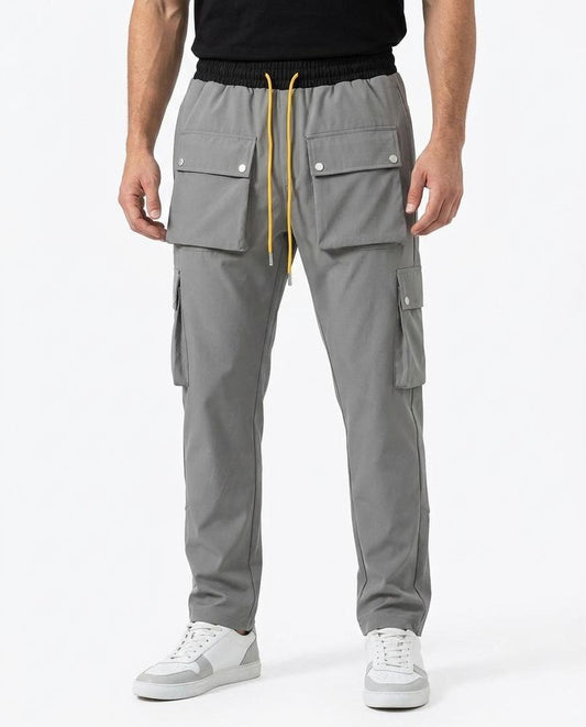 REI-Outlet24 - Lyral | Multi-Pocket Drawstring-Waist Pants Men