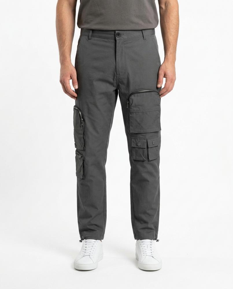 REI-Outlet24 - Lelan | Multi-Pocket Straight-Cut Pants Men