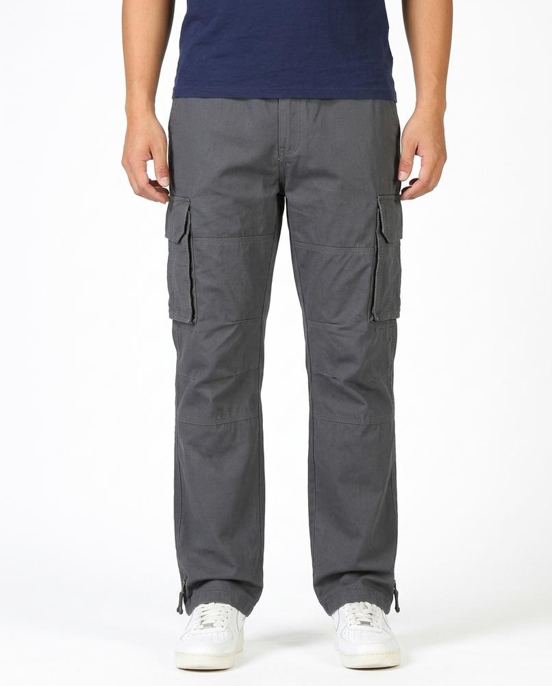 REI-Outlet24 - Dasan | Straight-Cut Multi-Pocket Pants Men