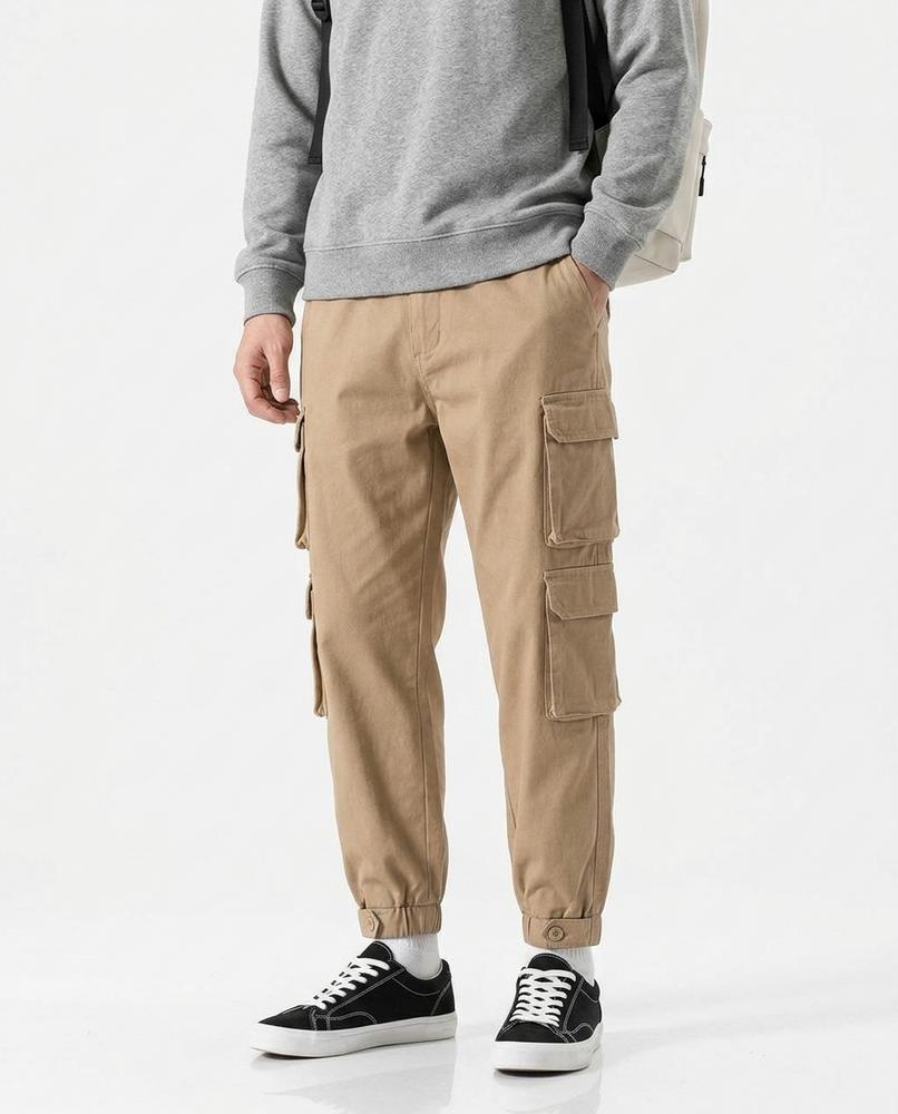 REI-Outlet24 - Camel | Cargo Cuffed Pants Unisex