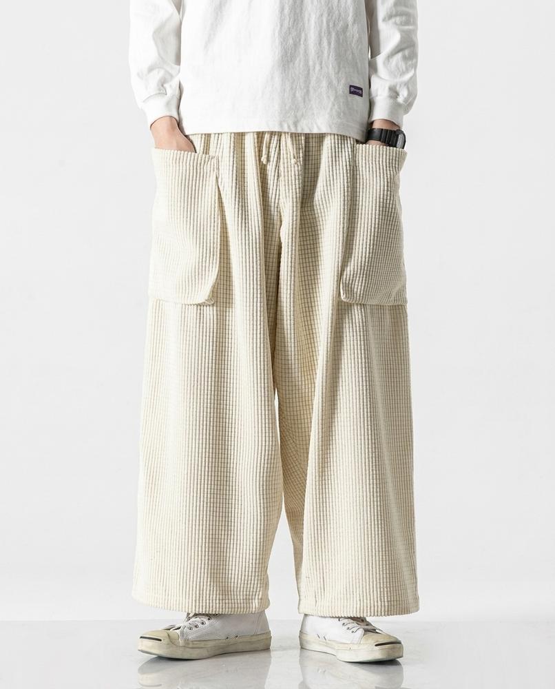 REI-Outlet24 - Eltir | Corduroy Wide-Leg Pants Men