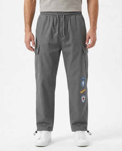 REI-Outlet24 - Maken | Patched Drawstring Pants Men