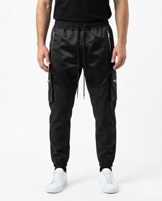REI-Outlet24 - Vesel | Mixed-Fabric Zipped-Pocket Pants Men