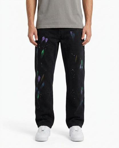 REI-Outlet24 - Damer | Paint-Splatter Straight-Fit Pants Unisex