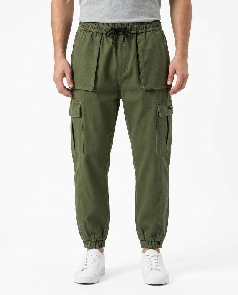 REI-Outlet24 - Sevar | Multi-Pocket Drawstring Waist Pants Men