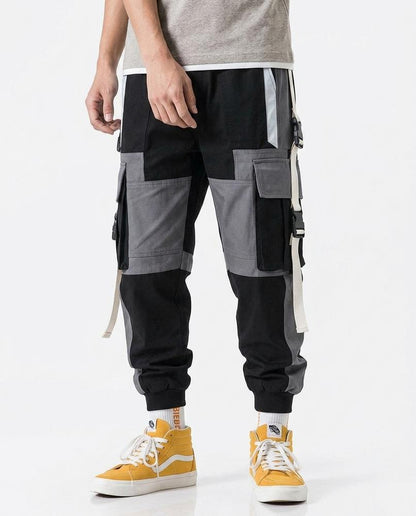 REI-Outlet24 - Misil | Color-Blocked Multi-Pocket Pants Men