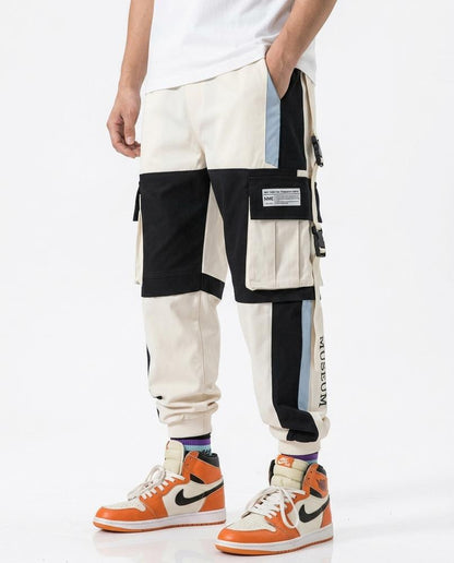 REI-Outlet24 - Misil | Color-Blocked Multi-Pocket Pants Men