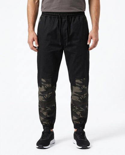 REI-Outlet24 - Noran | Two-Tone Camouflage-Detail Pants Men
