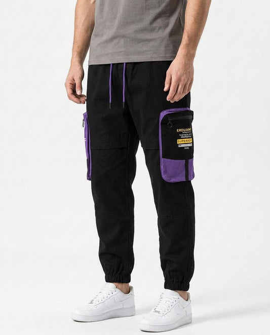 REI-Outlet24 - Nirel | Color-Block Drawstring Pants Men