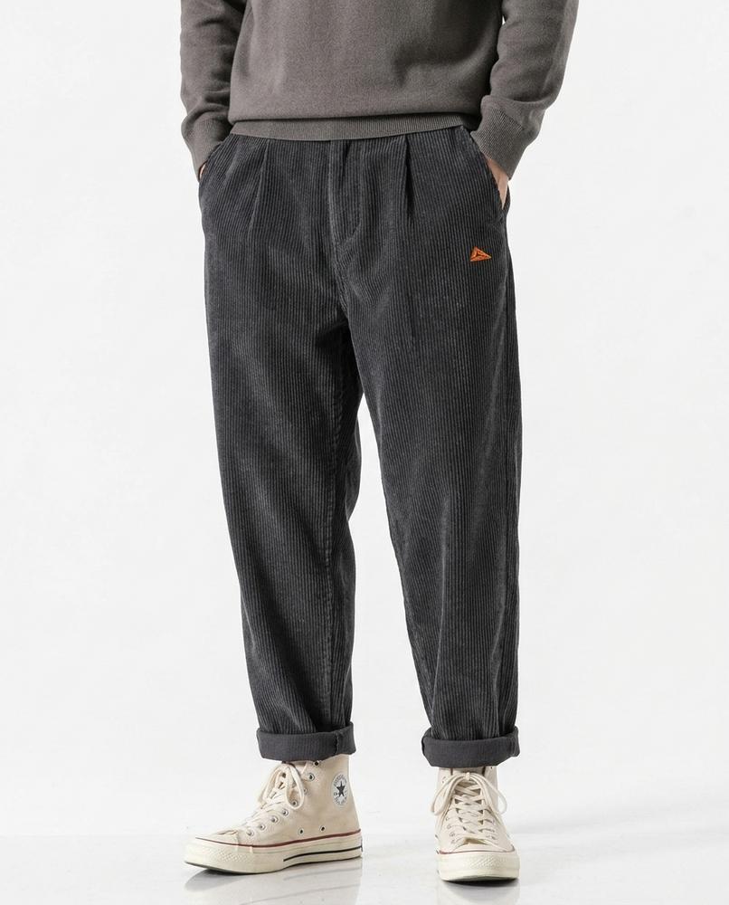 REI-Outlet24 - Rilen | Corduroy Pleated Pants Unisex