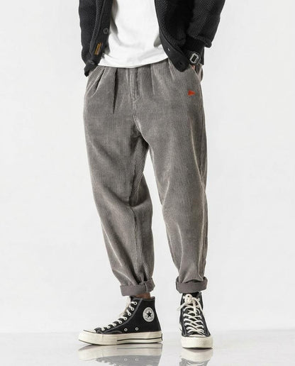 REI-Outlet24 - Rilen | Corduroy Pleated Pants Unisex