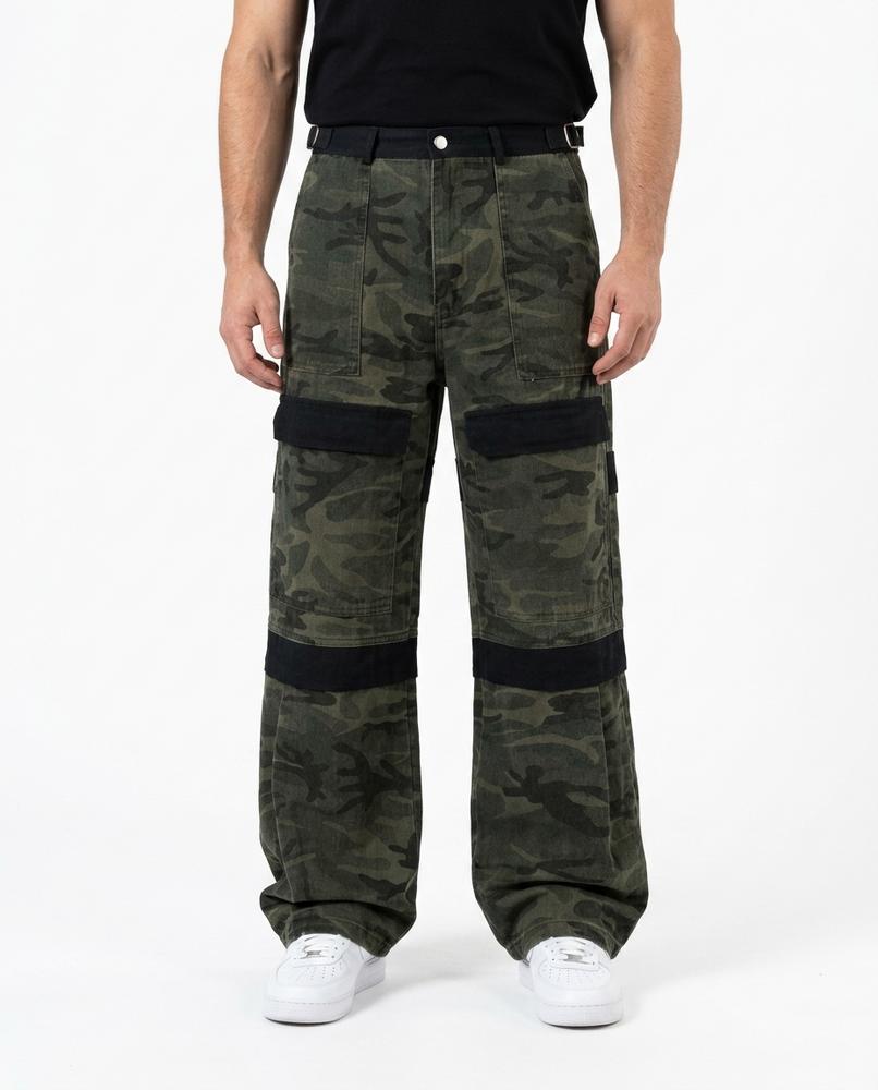 REI-Outlet24 - Leser | Camouflage Wide-Leg Pants Men