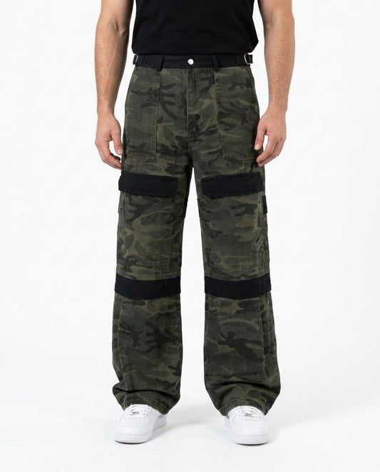 REI-Outlet24 - Leser | Camouflage Wide-Leg Pants Men
