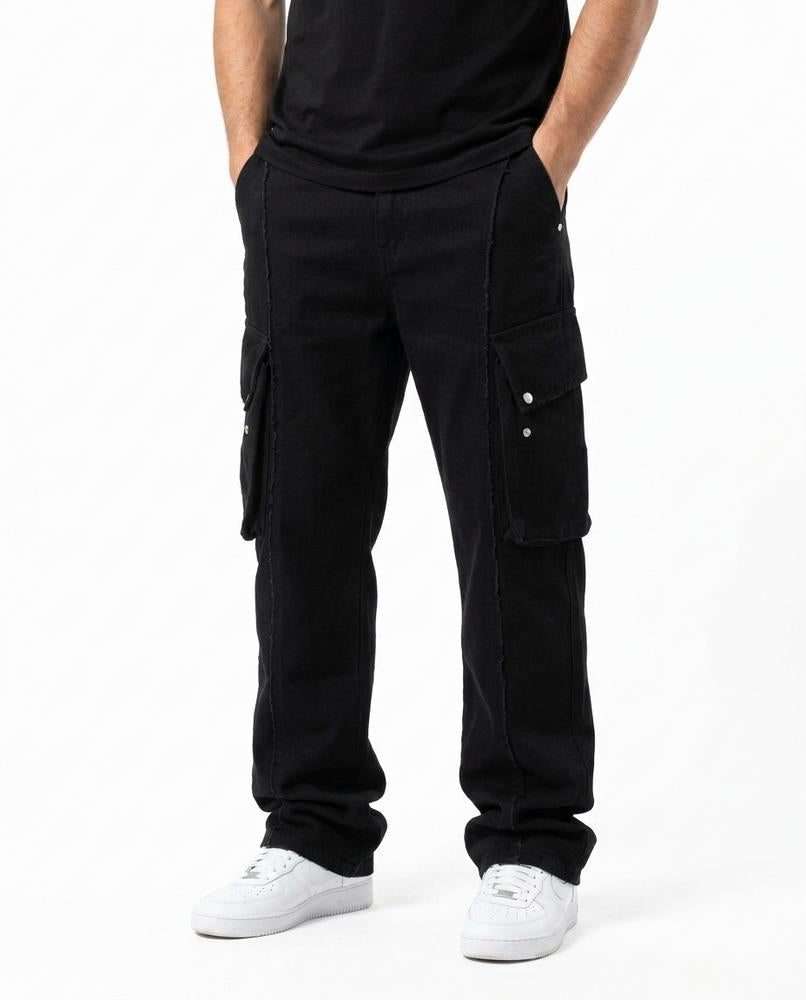 REI-Outlet24 - Vaken | Frayed-Seam Cargo Pants Men
