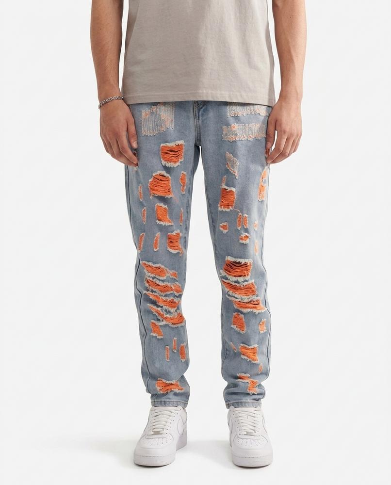 REI-Outlet24 - Valom | Distressed Patched Pants Men