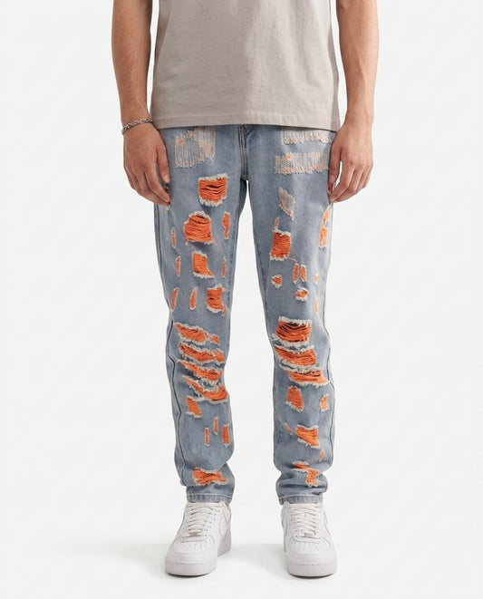 REI-Outlet24 - Valom | Distressed Patched Pants Men