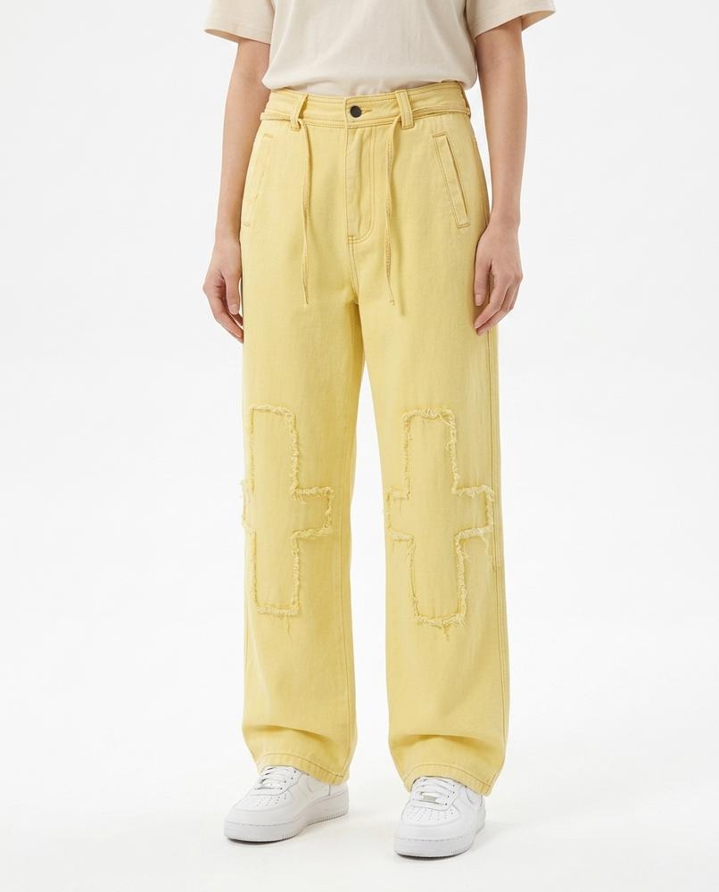 REI-Outlet24 - Lalan | Washed Patched Pants Men