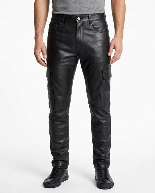 REI-Outlet24 - Nitor | Leather-Look Cargo Pants Men